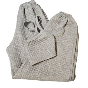 Princess Polly Arabella Sweat Set Textured Waffle Knit Camisole/Jogger Sz 2 NWOT